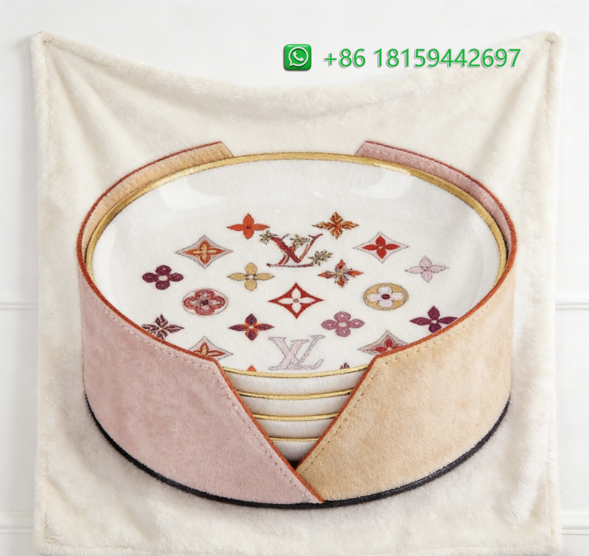 Louis Vuitton Throw Blankets